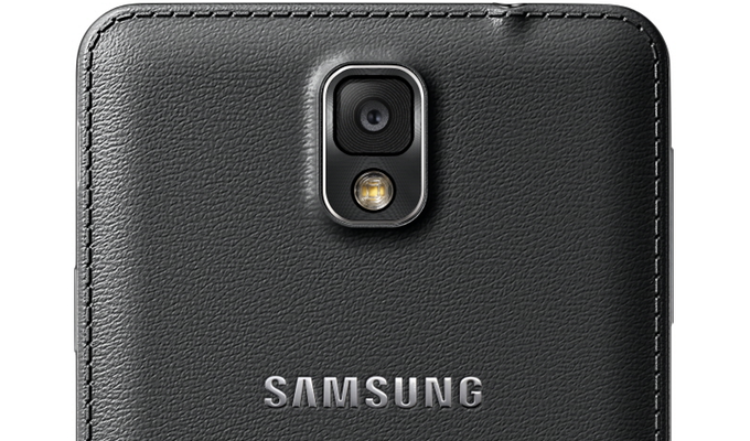 Galaxy Note 3 back camera