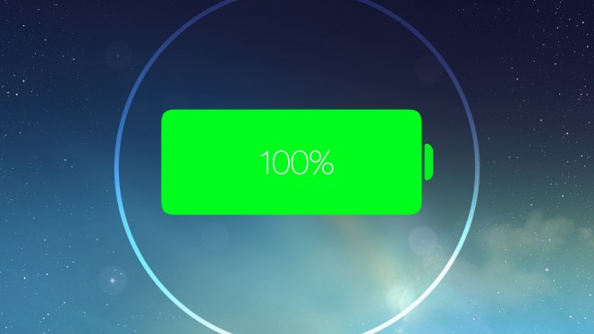 bateria iOS 7