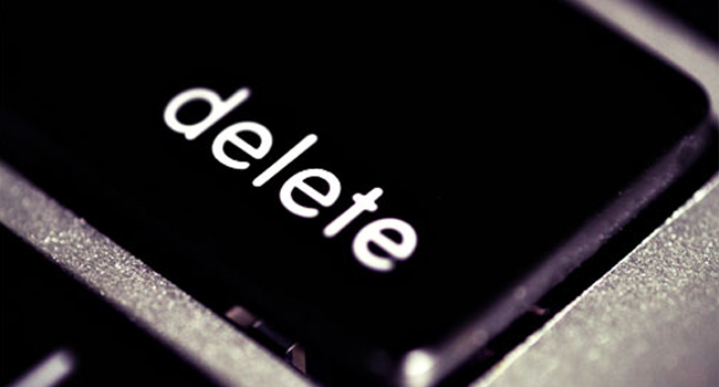 delete