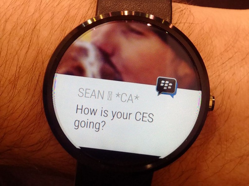 bbm android wear