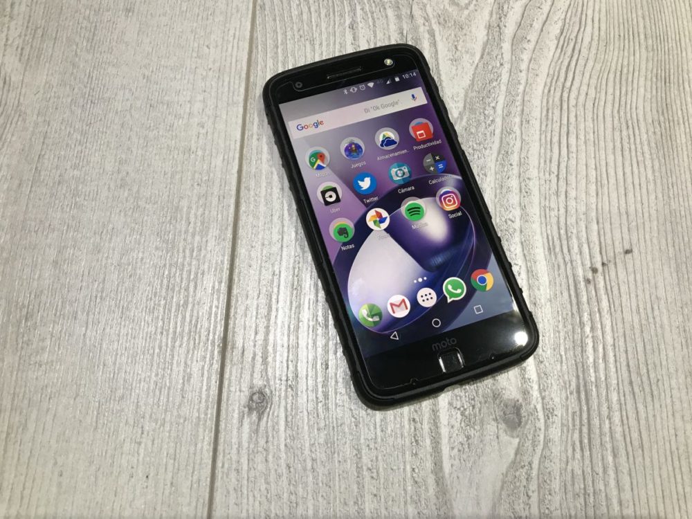 Moto Z - Pantalla Principal