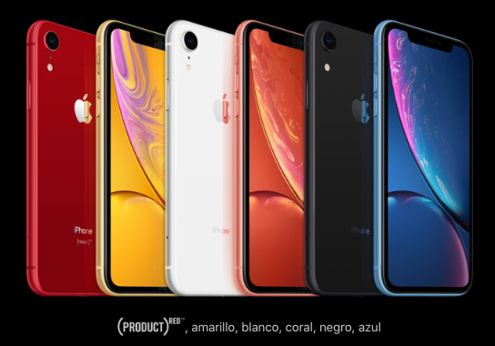 Colores Iphone Xr