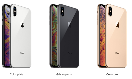Colores Iphone Xs