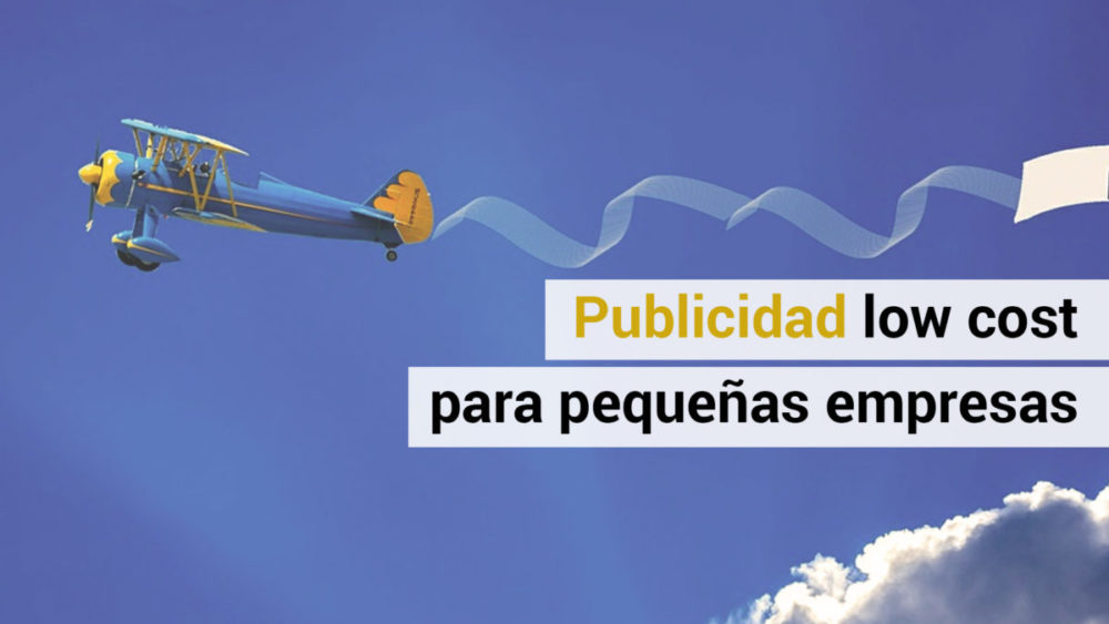Publicidad bajo coste