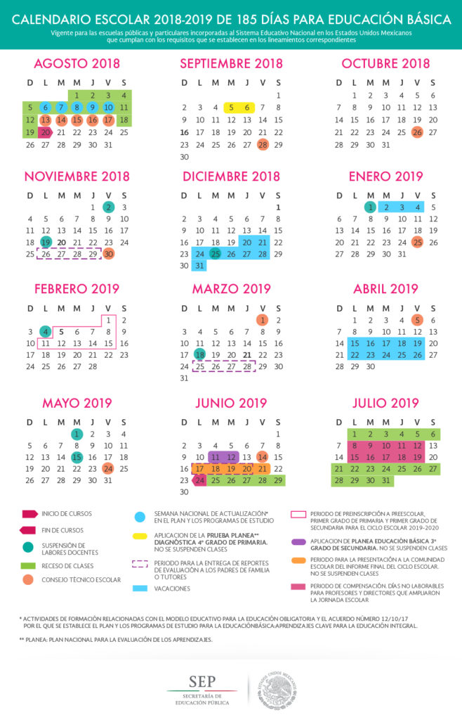 ciclo escolar 2018-2019