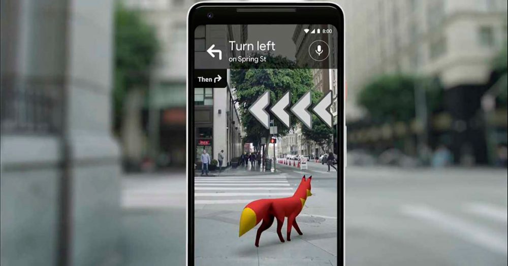 realidad aumentada google