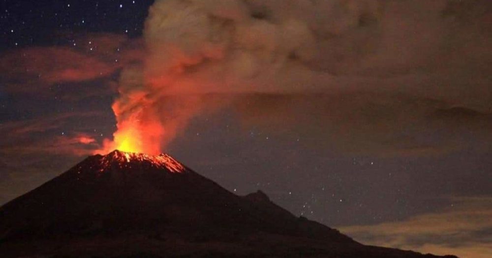 popocatepetl erupcion