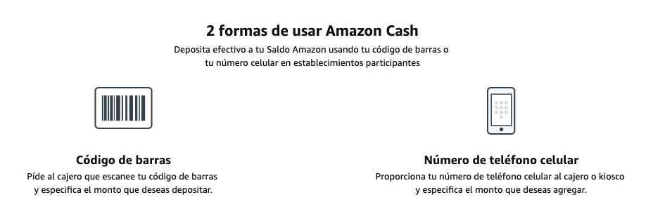 Recargas Amazon Cash
