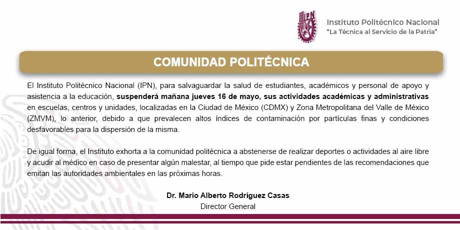 Suspensión de Clases