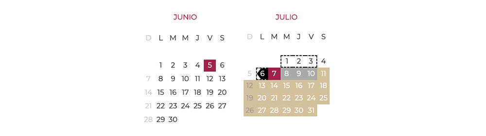 calendario escolar 2019 - 2020
