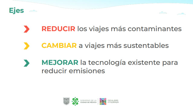Plan de Reducción de Emisiones del Sector Movilidad