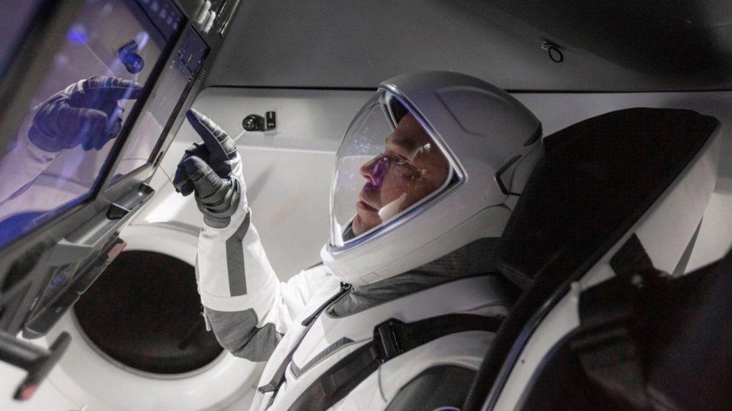 SpaceX Crew Dragon Astronaut Robert Behnken scaled