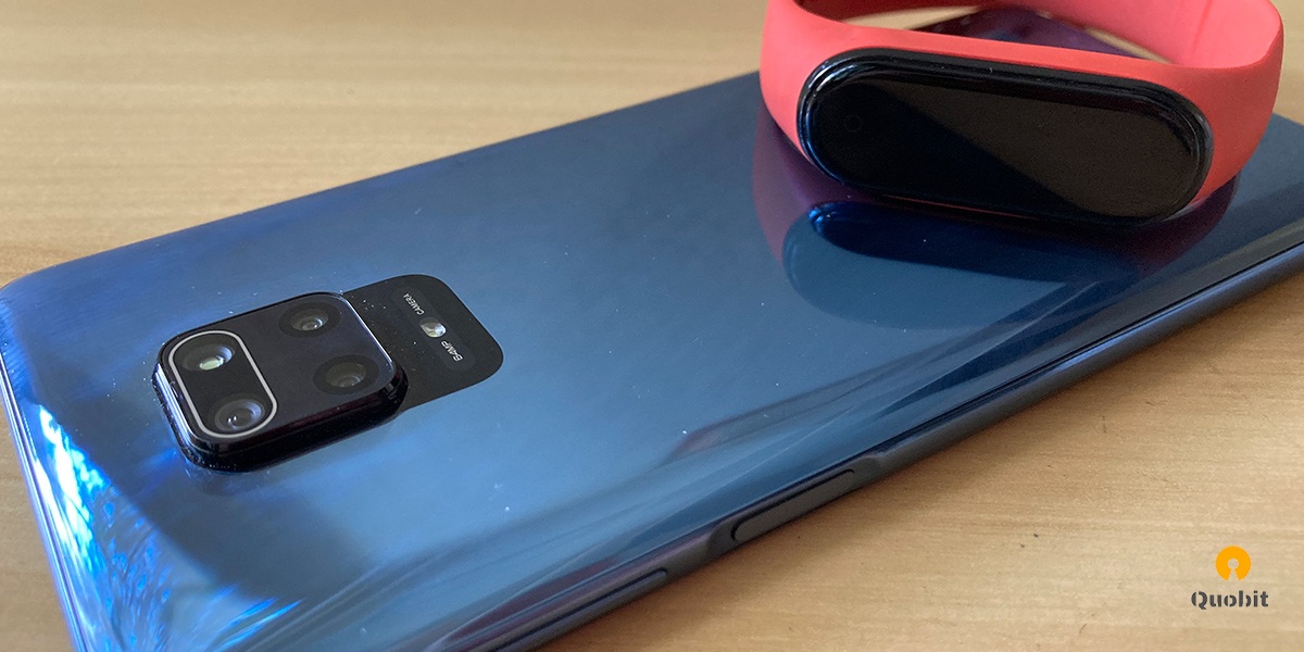 Redmi Note 9 Pro y Xiaomi Mi Band 4