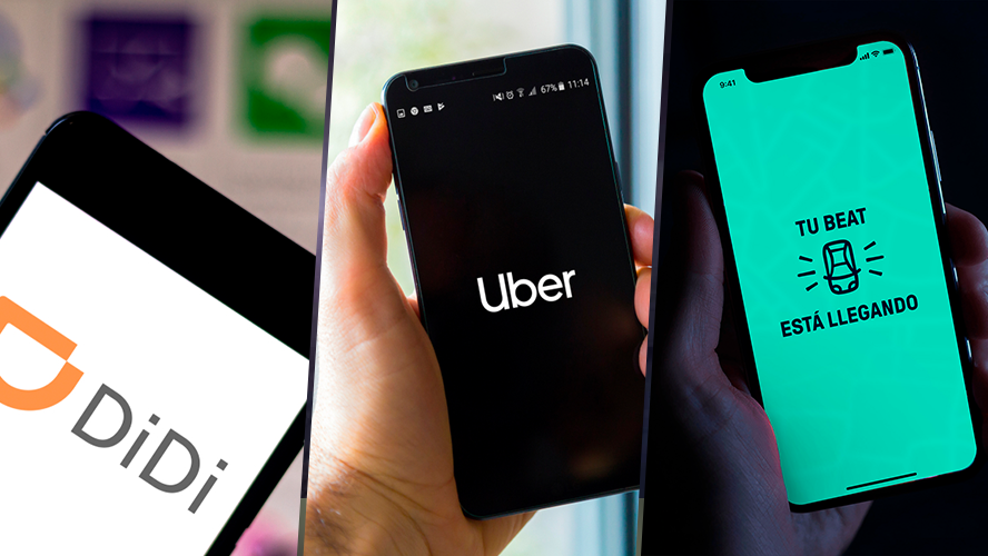 Beat, DiDi y Uber: Ajustan precio, servicio y medidas de seguridad