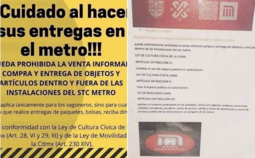 ¿Hacer entregas en el metro de la CDMX es legal y seguro?