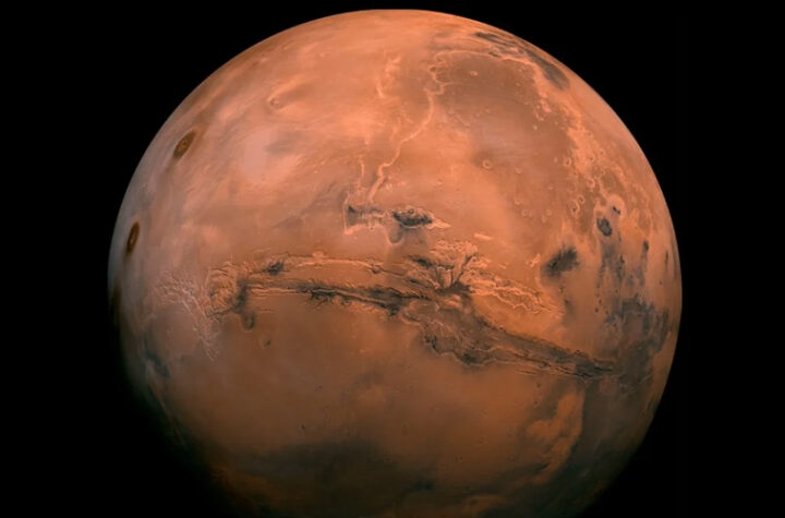lagos subterráneos en Marte