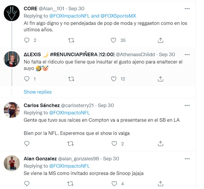 comentarios medio tiempo