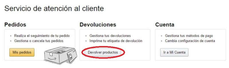 Devolución producto