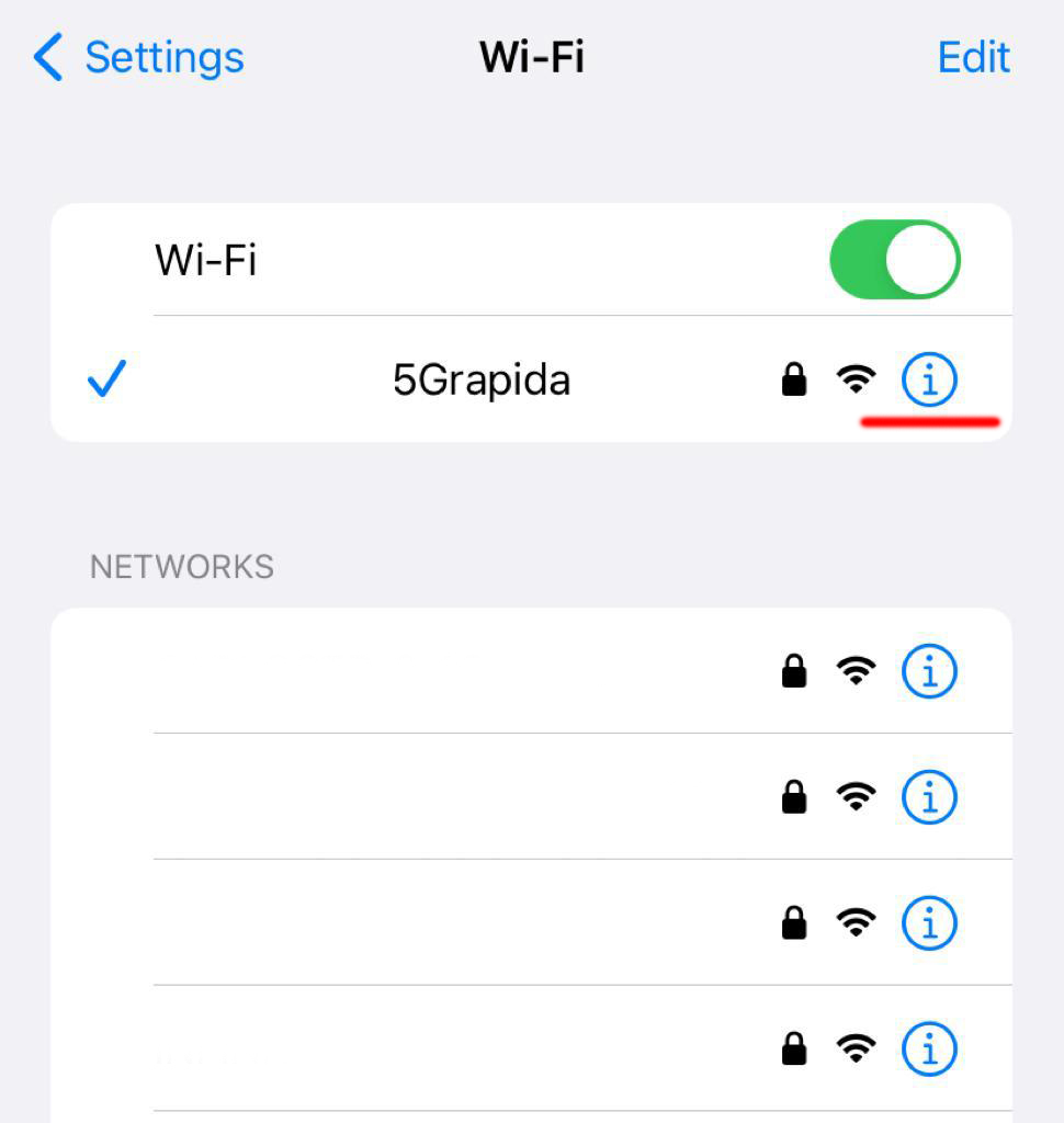 iPhone Compartir Contraseña Wifi