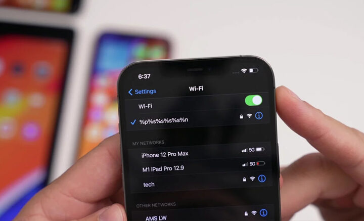 iPhone Compartir Password