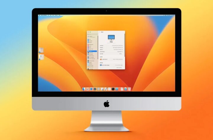 Mac vieja actualizada a MacOS Ventura