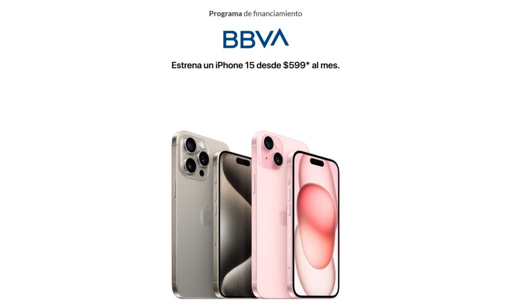 iPhone for life BBVA