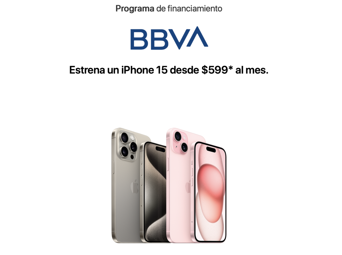 BBVA Financiamiento iPhone
